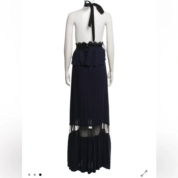 Alice + Olivia Misty Halter Maxi Dress NWT - Picture 3 of 13